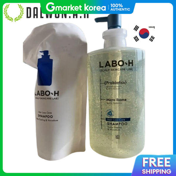 Labo-H | Labo-H Cooling No-Sebum Shampoo 750ml X 1 + Refill 600ml K-Beauty Hair Care ราคา 2,364 บาท*ส่งฟรี
