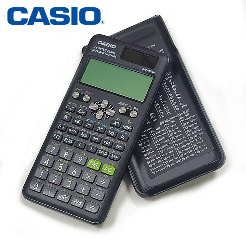 รับประกัน 1 ปี CASIO เครื่องคิดเลขวิทยาศาสตร์ รุ่น FX-991ES PLUS สีดำ ใหม