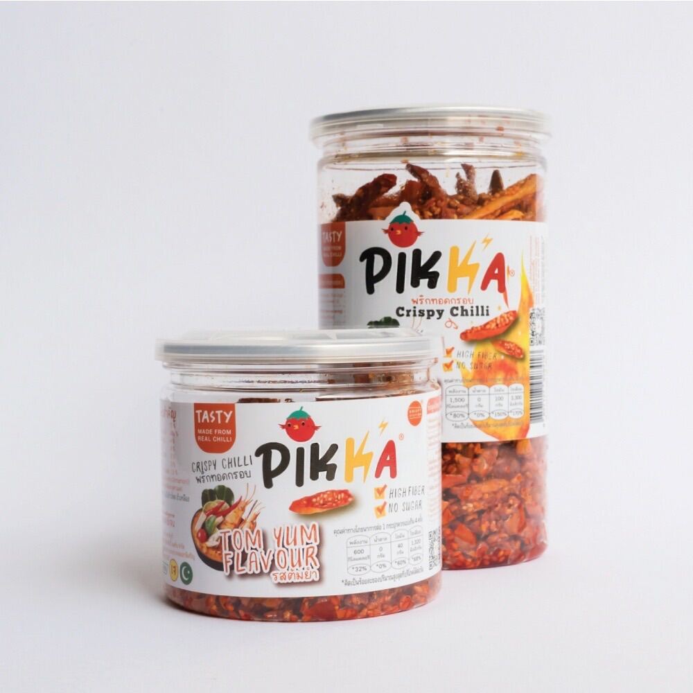 เซตพริกทอดกรอบพิกก้า รสต้มยำ 2 ไซส์ ราคา 280 บาท*ส่งฟรี