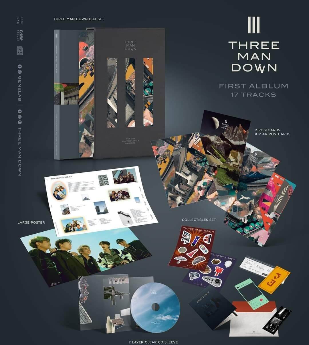 ซีล มือ1 อัลบั้ม ThreeManDown CD ชุด This City Won't Be Lonely Anymore