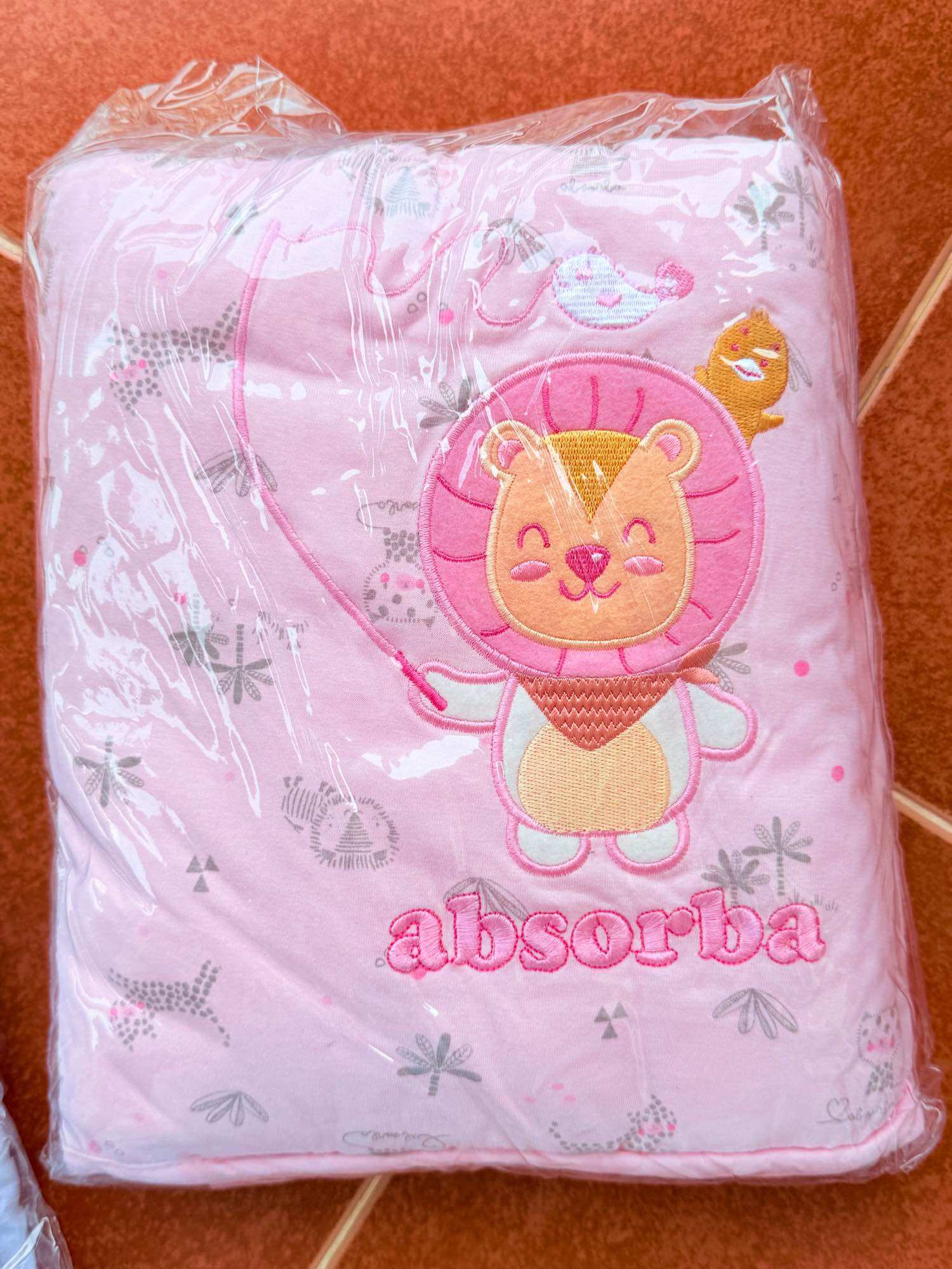 Enfant LittleWacoal Absorba ผ้าห่มคอตตอน ผ้านุ่ม ไม่ระคายเคืองผิวลูก สำหรับแรกเกิด-2ปี ขนาด 30x40นิ้ว ผ้าห่มเด็ก