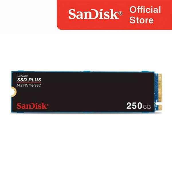 Sandisk | Sandisk Plus Nvme Ssd M.2 250Gb Ssda3N Pcie Gen3 3000Mb/S ราคา 3,152 บาท*ส่งฟรี