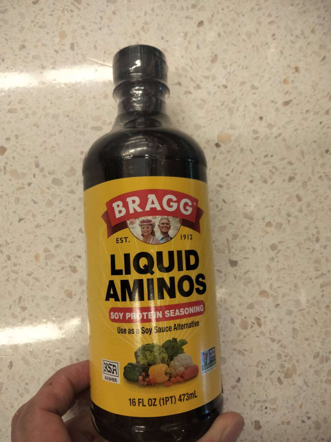 Bragg Liquid Aminos Soy Sauce ซีอิ้วหมักจากถั่วเหลือง 16 Oz ราคา