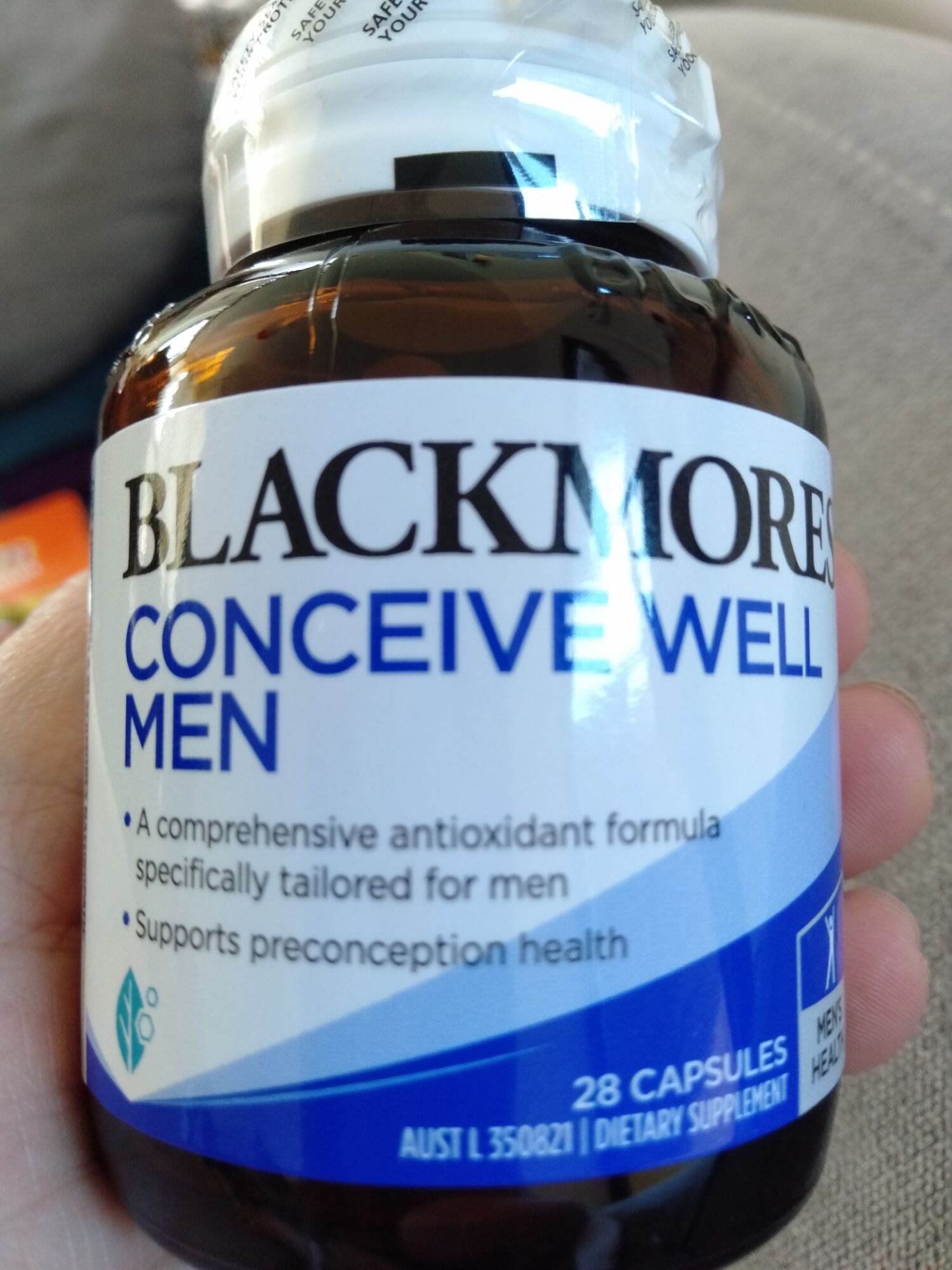 Blackmores well men บำรุงสเปิม แบลคมอร์ New Packaging exp 1/2023