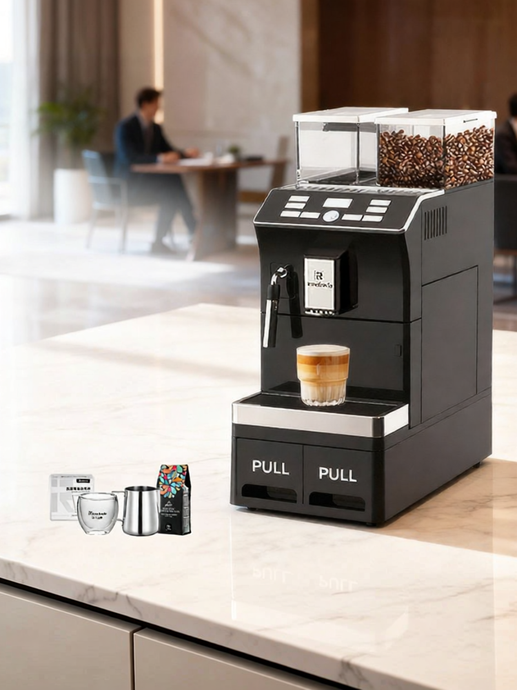 irmafreda | Fully Automatic Espresso Coffee Machine with Milk Frother ราคา 54,588 บาท*ส่งฟรี