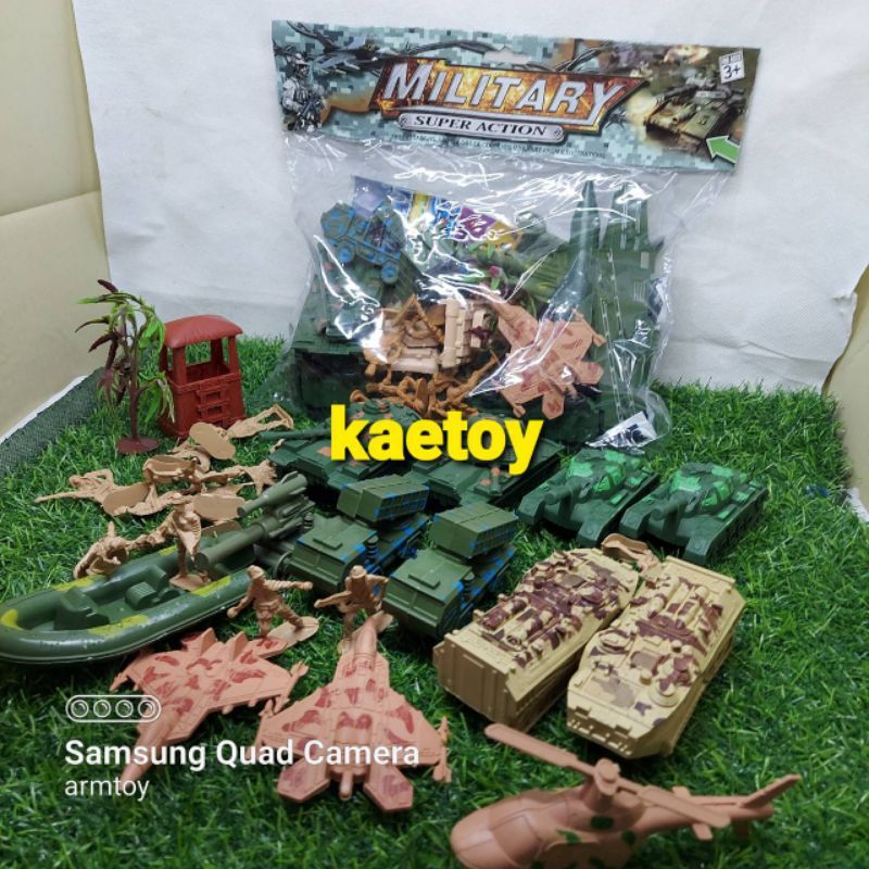 Kaetoyของเล่นเด็ก ของเล่น แก้บนไอ้ไข่ โมเดล ตุ๊กตาทหาร ทหารถุง รถถัง เครื่องบิน