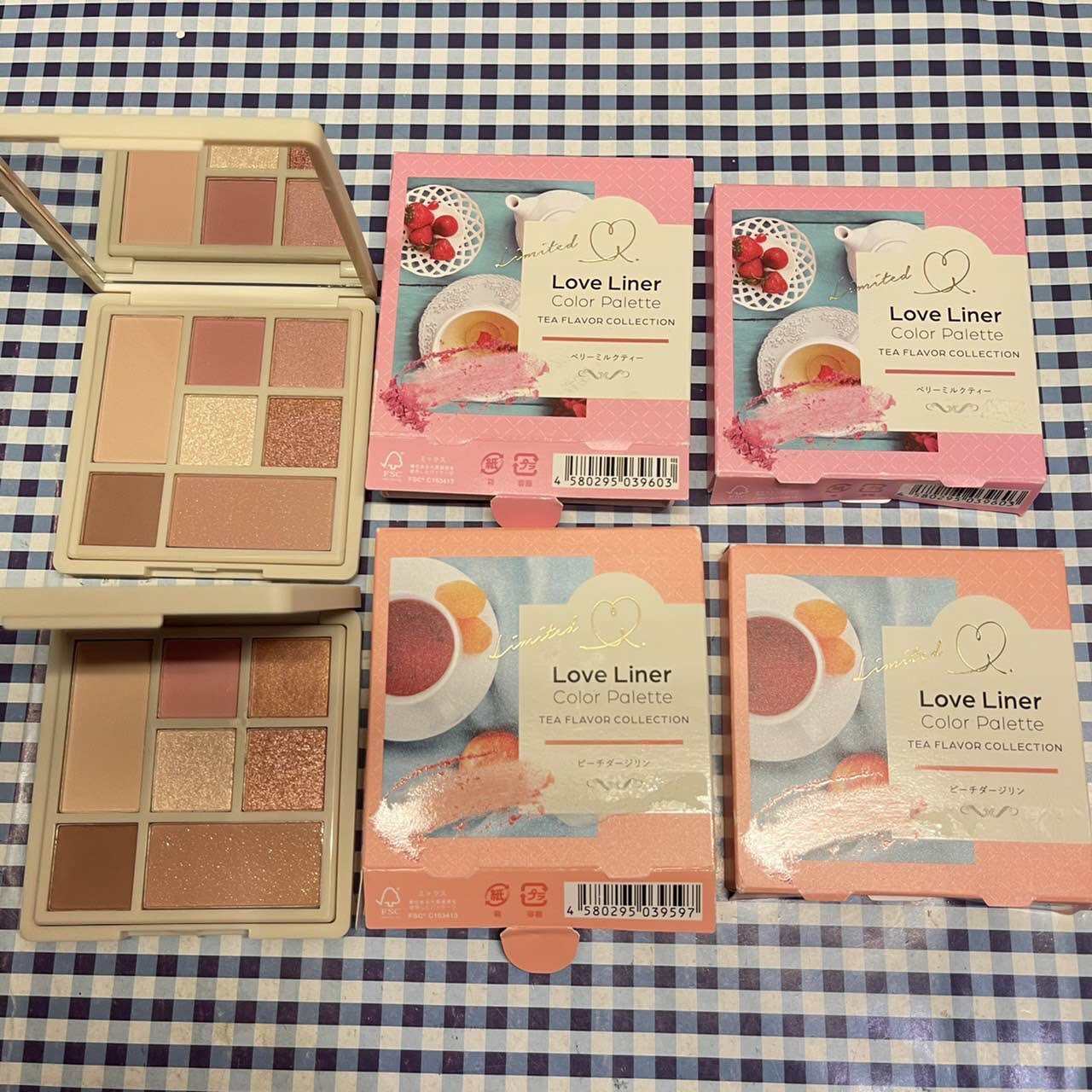 love liner color palette tea flavor collection อายชาโดว์ | Lazada