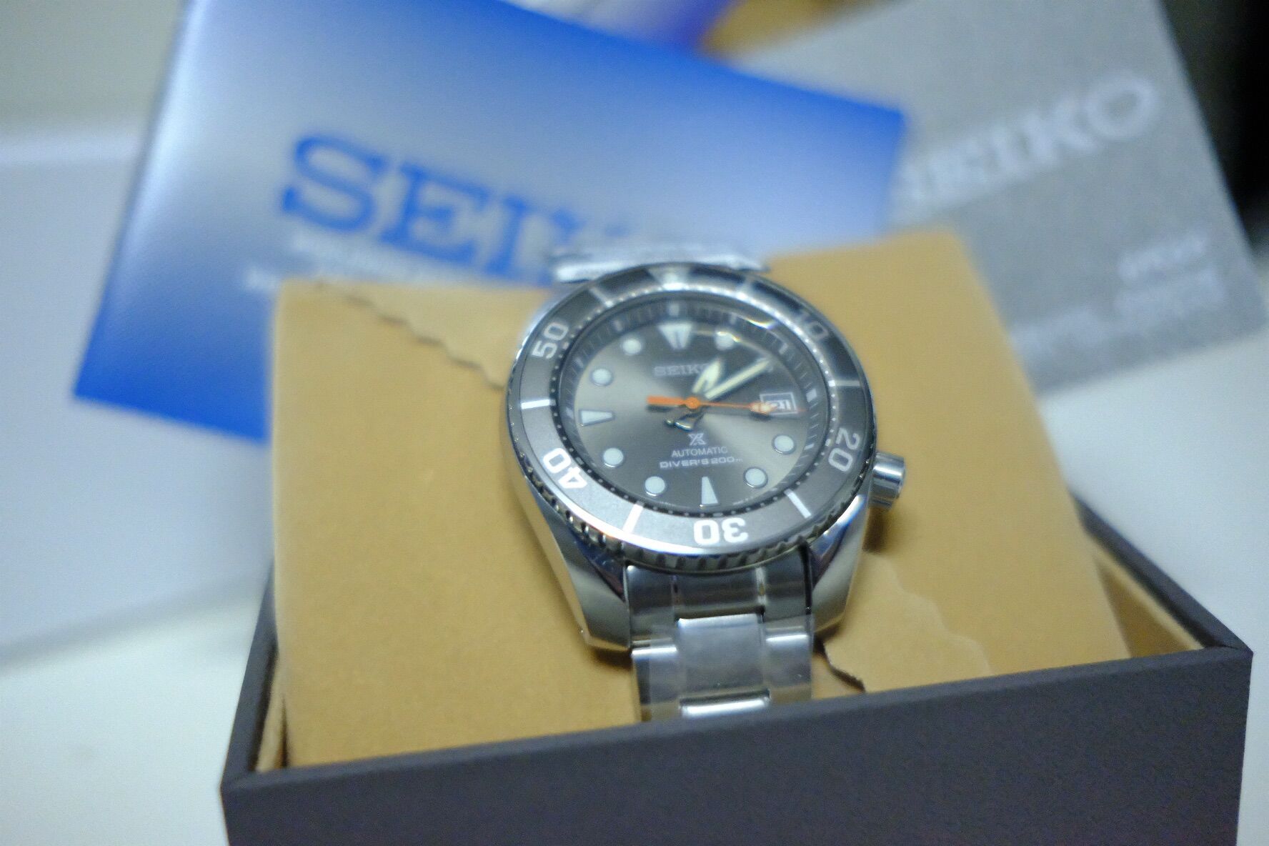 ดูภาพ Seiko Prospect Sumo grey JDM SBDC097 เพิ่มเติม Seiko Prospect Sumo grey JDM SBDC097