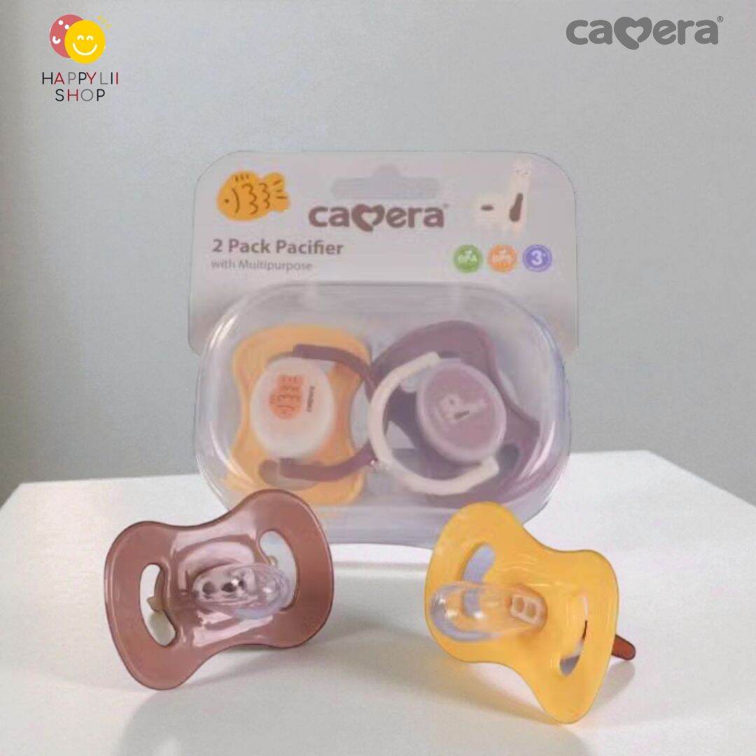 Camera | Pacifier | The Pacifier Soothes and Helps Relax Children 3 Months and Up. in 1 Set, There Are 2 Pieces in Total. ราคา 129 บาท*ส่งฟรี