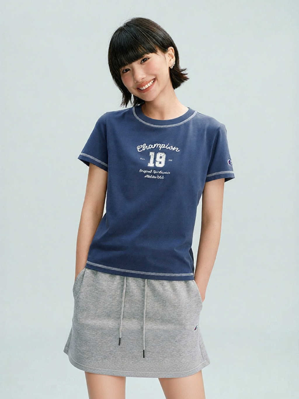 Champion | Color Block Dopeamine T-Shirt - รูปที่ 1
