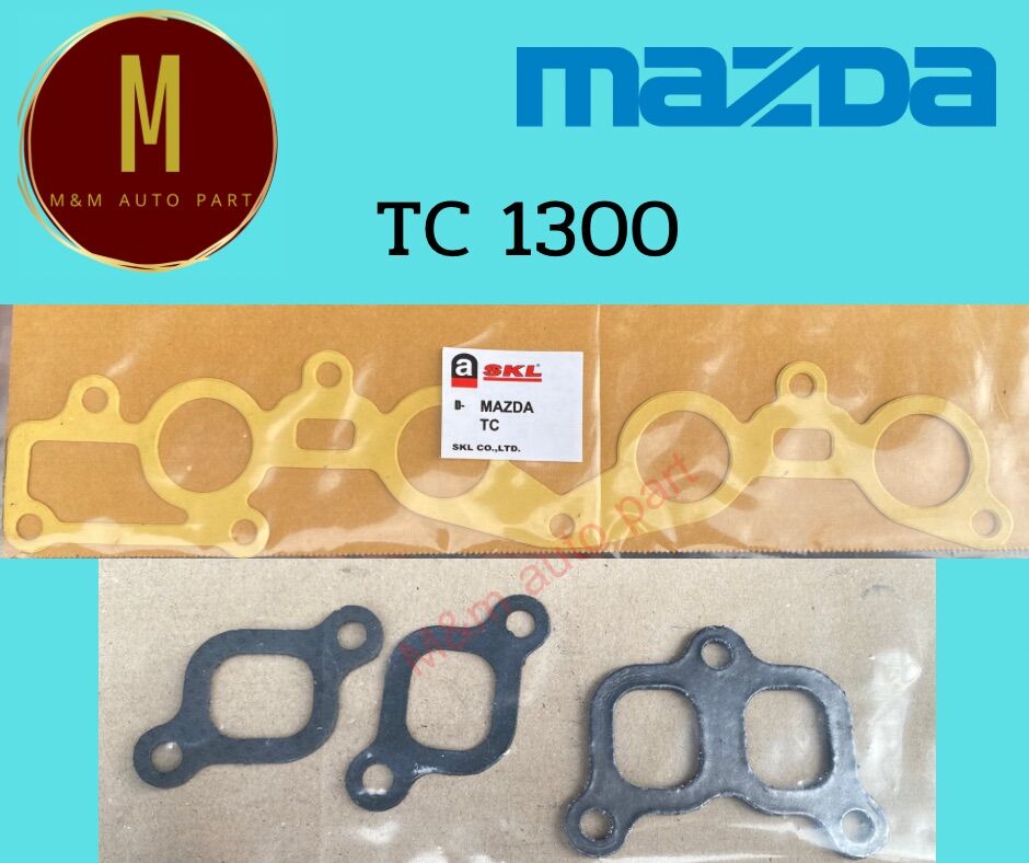 ประเก็นไอดี-ไอเสีย MAZDA TC 1300 8V ยี่ห้อ skl ราคา/ชุด ราคา 69 บาท*ส่งฟรี