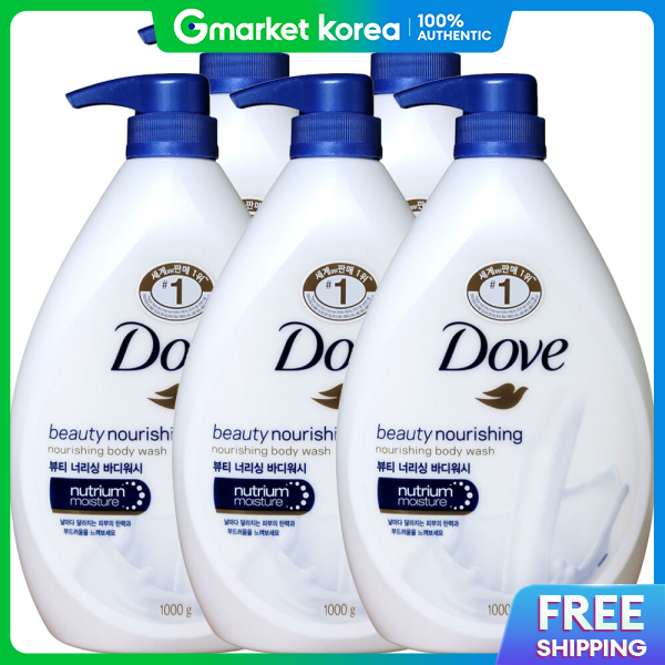 Dove(โดฟ) | Dove Beauty Nourishing Body Wash 1000g X 5 ราคา 2,433 บาท*ส่งฟรี