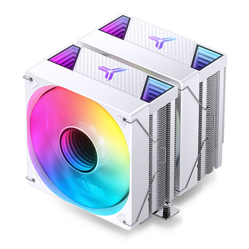 JONSBO | White ARGB CPU Cooler with 7 Heatpipes Dual Towers and Fans ราคา 1,148 บาท*ส่งฟรี