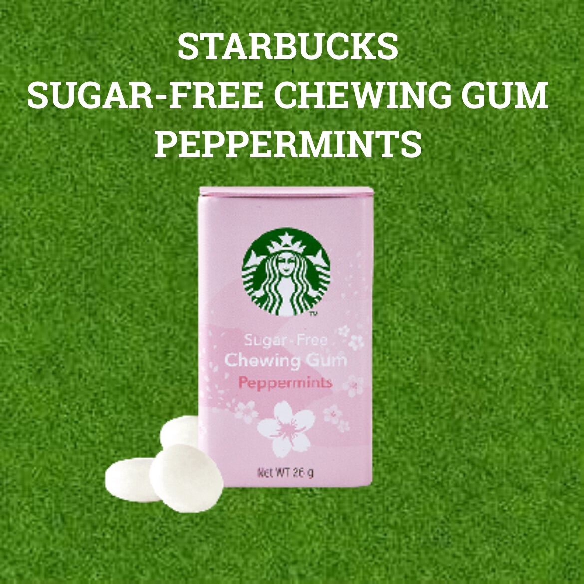 STARBUCKS SUGARFREE CHEWING GUM / PEPPERMINTS Lazada.co.th
