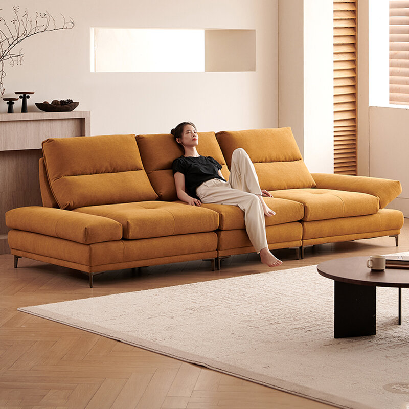 YIWO | Adjustable Portable Rotatable Cotton Linen Fabric Sofa ราคา 31,900 บาท*ส่งฟรี