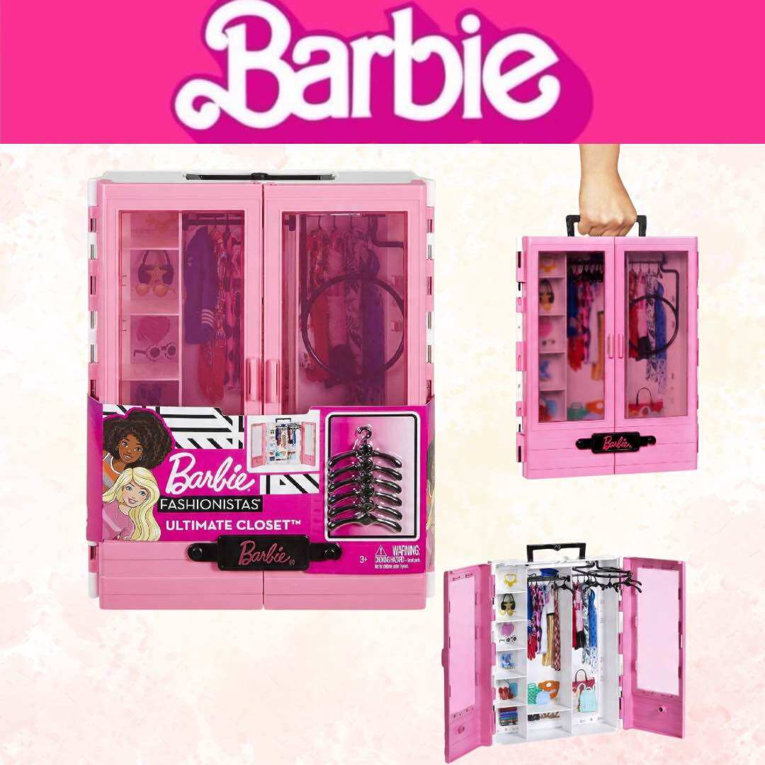 พร้อมส่ง ตู้เสื้อผ้า Barbie Fashionistas Ultimate Closet Accessory ราคา 899 บาท*ส่งฟรี