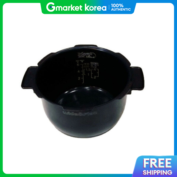 Cuckoo | Cuckoo Crp-Hvb06Bs Dedicated Genuine Black Ceramic Inner Pot B, 6-Person Capacity ราคา 4,092 บาท*ส่งฟรี