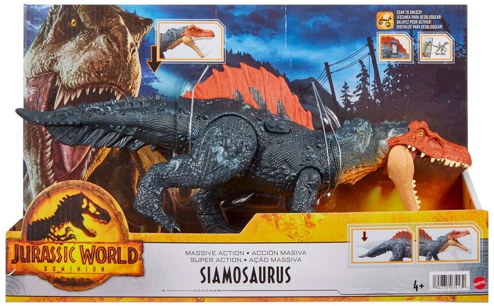 Jurassic World Dominion Massive Action Siamosaurus Dinosaur รุ่นHDX51 ราคา 2,500 บาท*ส่งฟรี