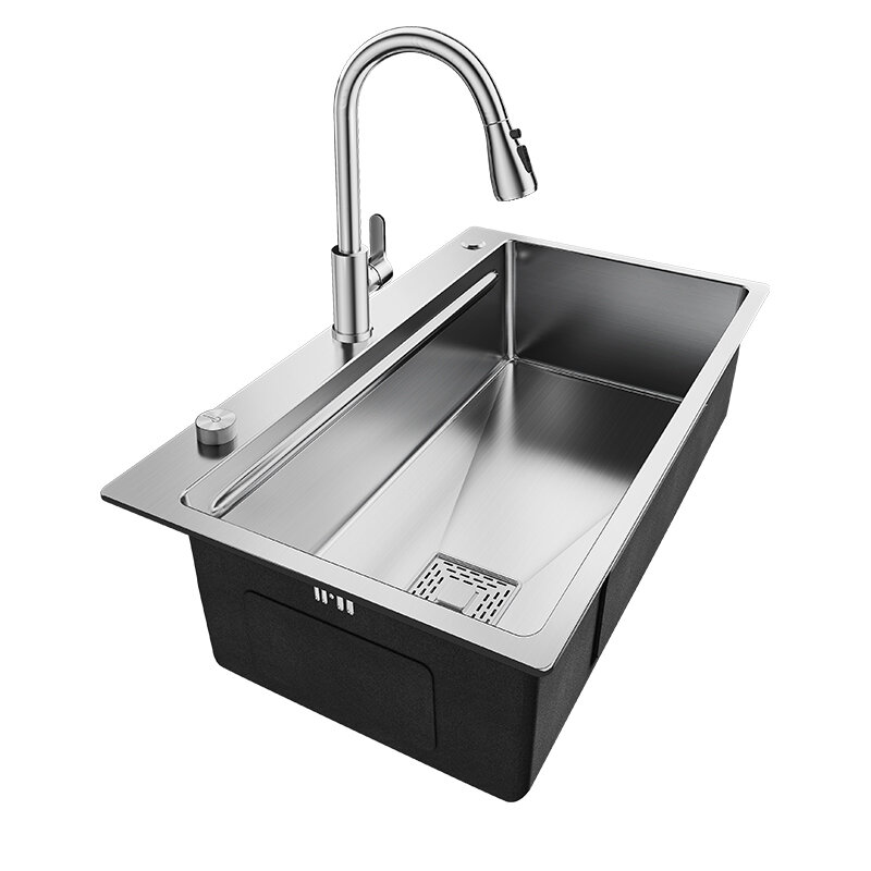 JIAYUN | Large Single Basin Stainless Steel Kitchen Sink ราคา 3,956 บาท*ส่งฟรี