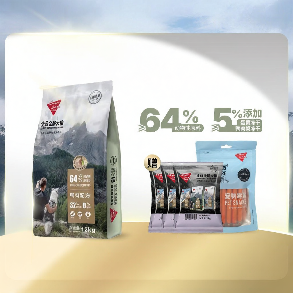 Cheershare | Grain Free Intestinal Care Freeze Dried Dog Food 12kg ราคา 4,135 บาท*ส่งฟรี