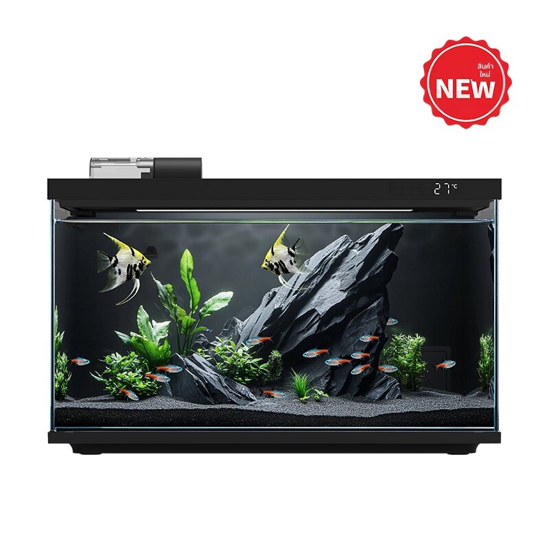 SUNSUN | Auto Cleaning All-in-one Glass Aquarium ราคา 4,016 บาท*ส่งฟรี