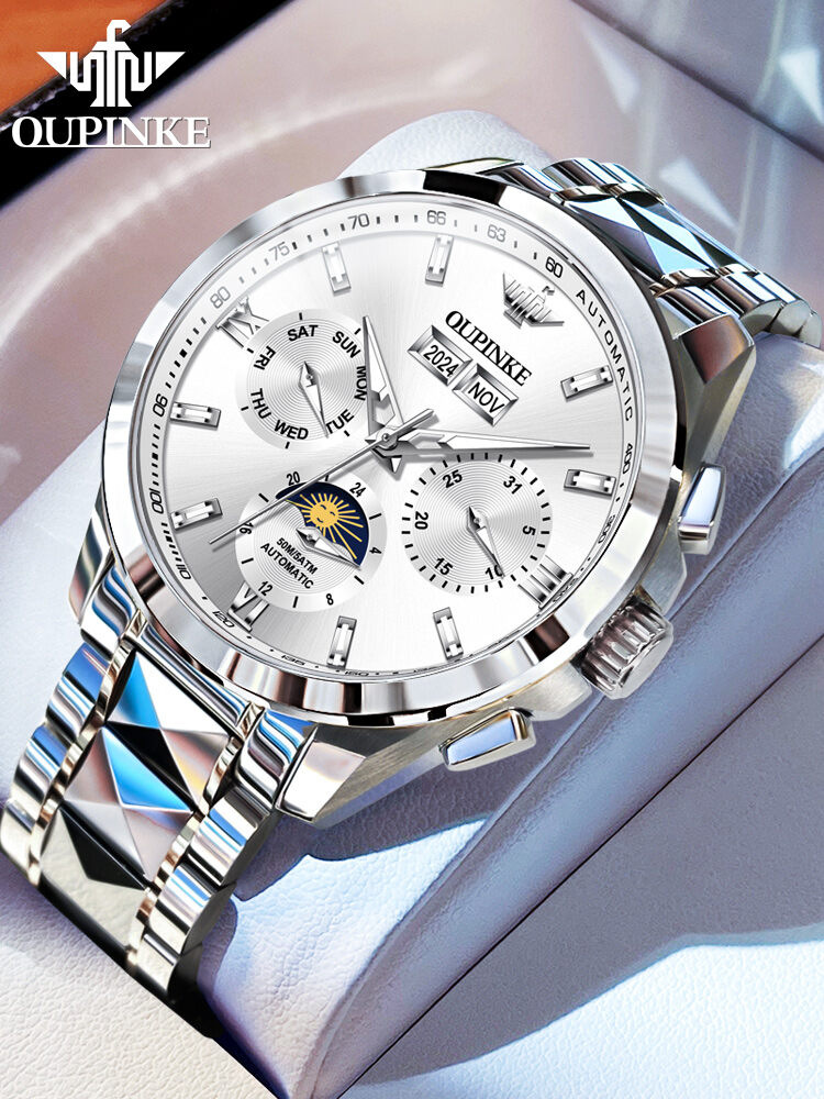 OLEVS | Swiss Certified Automatic Mechanical Waterproof Business Watch ราคา 13,662 บาท*ส่งฟรี