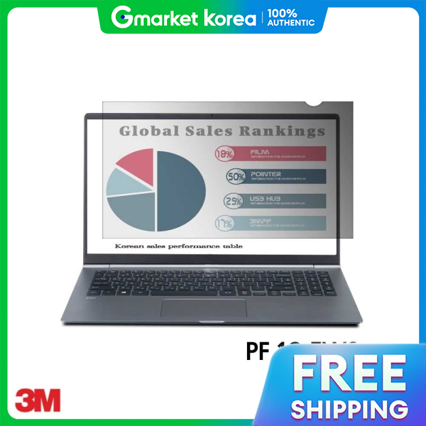 3M | 3m Pf 12.5W9 Laptop Black Privacy Screen Protector 277X156 Privacy Filter Lcd Led - ยี่ห้อ 3M ราคา 1,922 บาท*ส่งฟรี