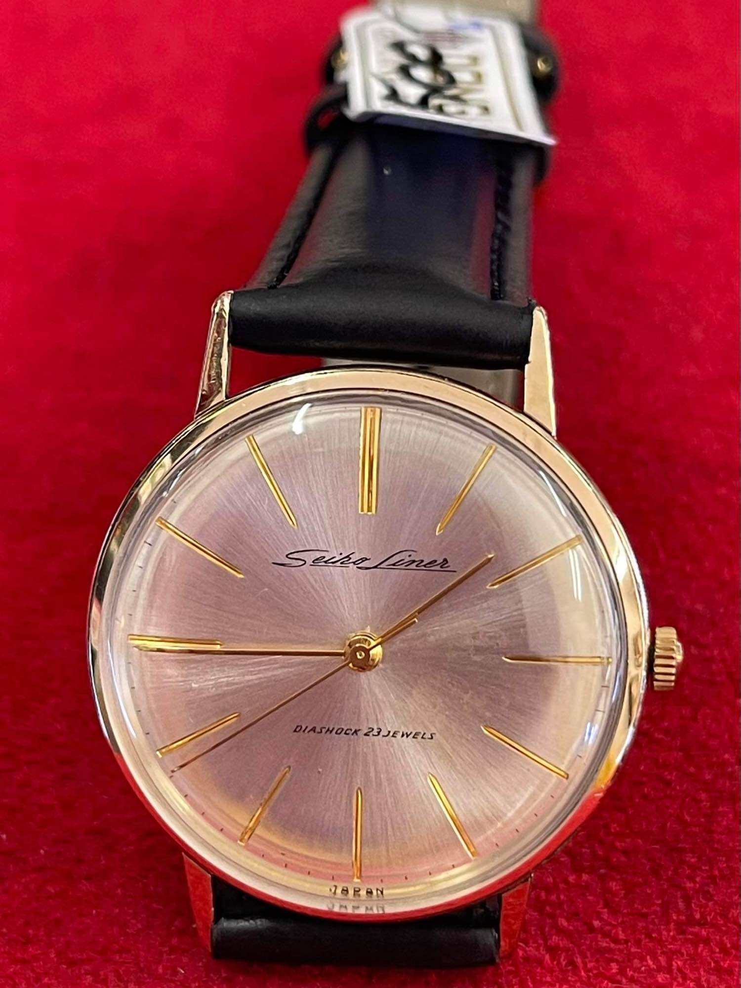 SEIKO LINER DIASHOCK 23 JEWELS SECONDHAND Lazada .th