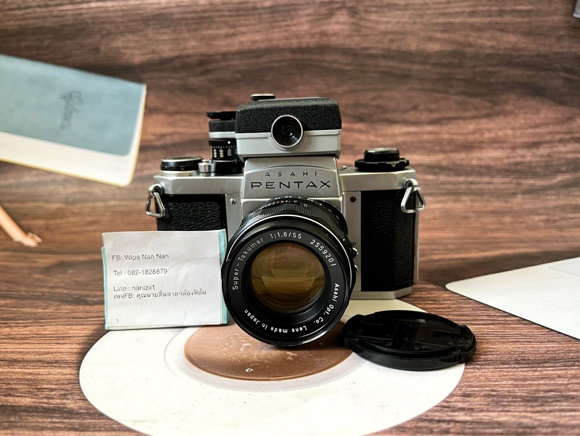 Pentax ASAHI SV + Super Takumar 55mm f1.8 Lazada.co.th