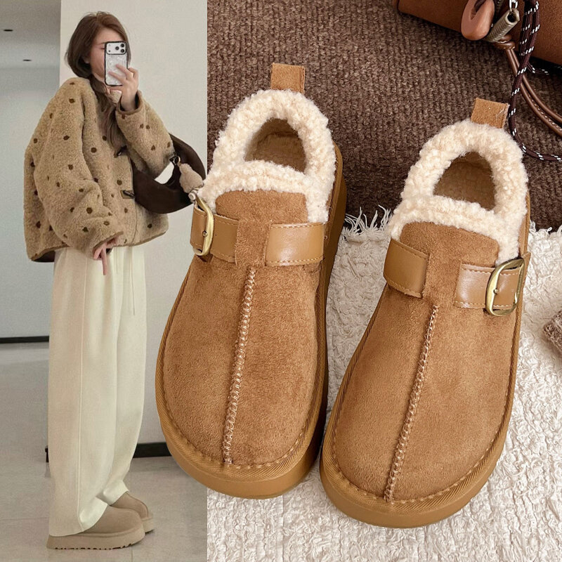 YOUMAIXUAN | Thick and Plush Winter Snow Boots ราคา 3,529 บาท*ส่งฟรี