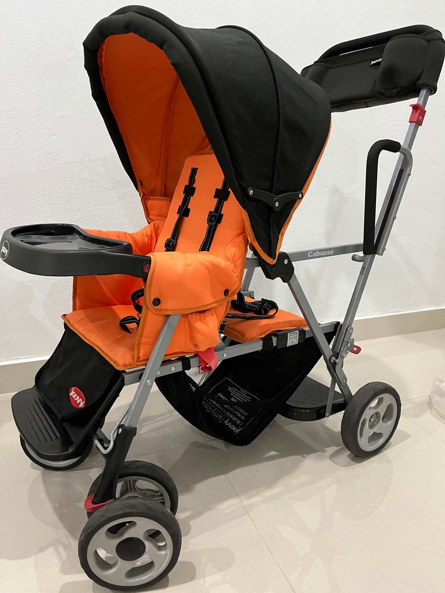 Joovy sit and stand orange sale