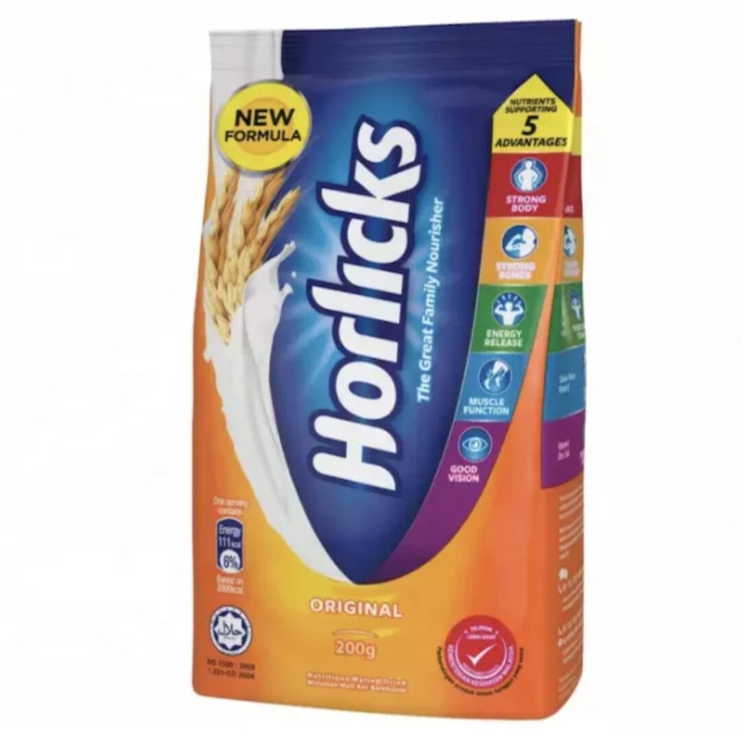 Horlicks Instant Malted Drink Powder Original ฮอร์ลิค เครื่องดื่มมอลต์