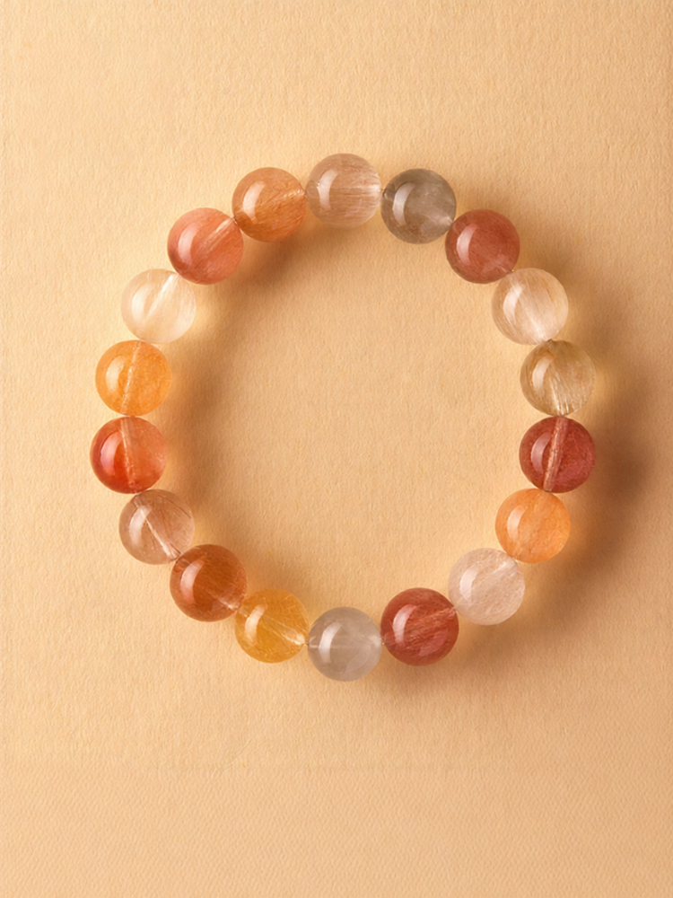 [QINGXIANGTAI | Natural Multi-color Rabbit Fur Rainbow Crystal Bracelet for Women,QINGXIANGTAI | Natural Multi-color Rabbit Fur Rainbow Crystal Bracelet for Women,] ราคา 3,141 บาท*ส่งฟรี