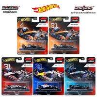 Hot Wheels | ชุดรถแข่งฟอร์มูล่า 1 ปี 2025 โมเดลรถแข่งโลหะผสม ทีม Oracle Red Bull Racing #1 ทีม Kick Sauber F1 Team #5/27 ทีม BWT Alpine Formula One Team #10 ทีม Atlassian Williams Racing #55 ทีม McLaren Formula 1 Team #4/81