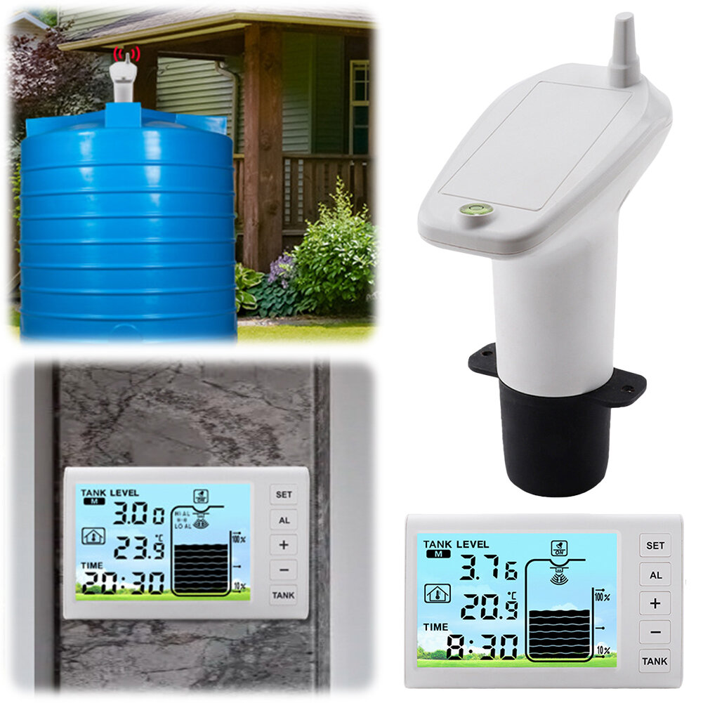 SanDisk | Ultrasonic Water Tank Level Meter with Temperature and Clock ราคา 4,537 บาท*ส่งฟรี