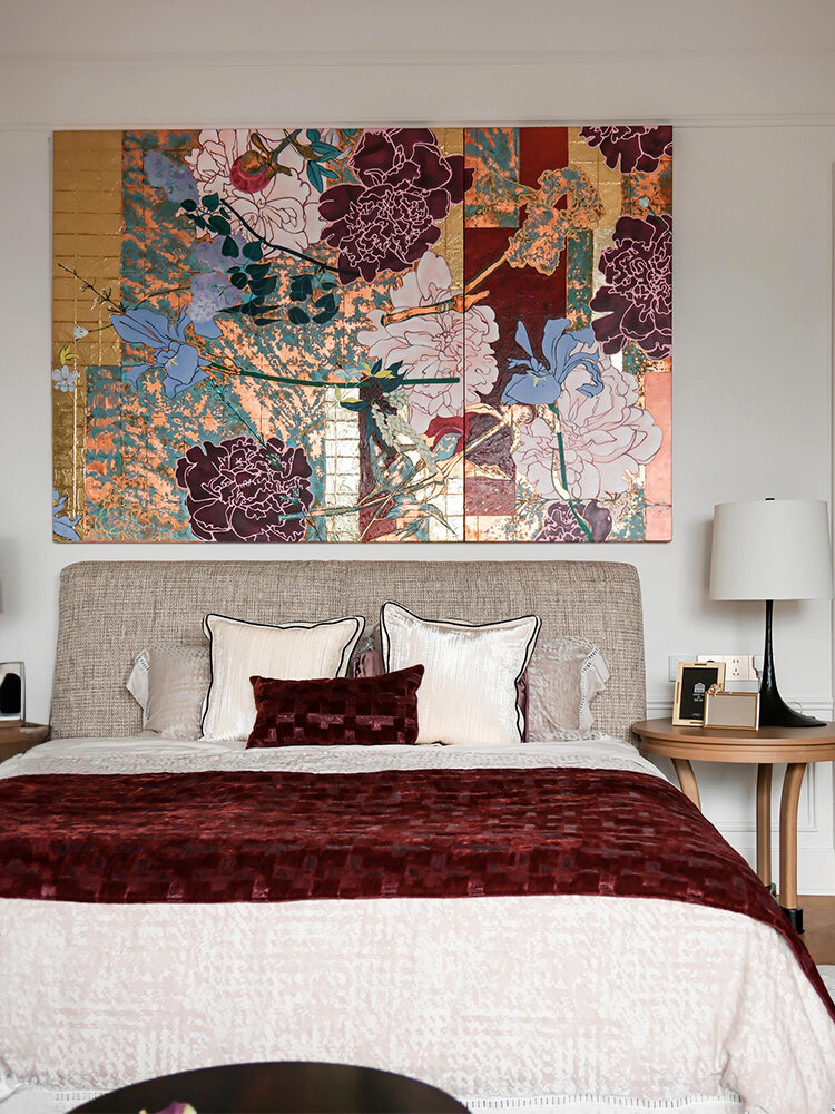 [HUACHENYUE | Chinese-Style Decorative Wall Art for Living Room and Bedroom with Song Dynasty Aesthetic and Retro Mid-Century Style,HUACHENYUE | Chinese-Style Decorative Wall Art for Living Room and Bedroom with Song Dynasty Aesthetic and Retro Mid-Centur ราคา 1,623 บาท*ส่งฟรี