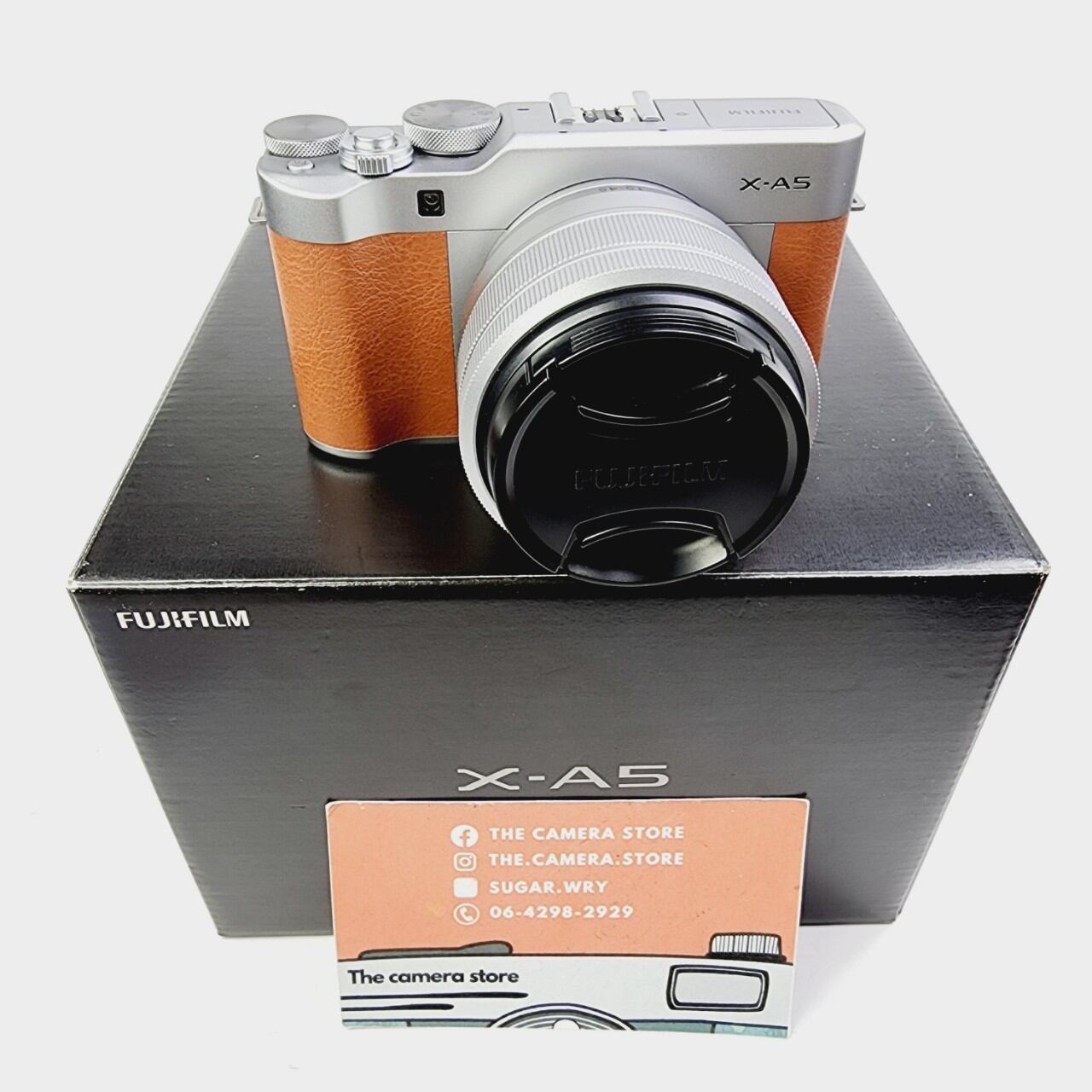 FUJIFILM XA5 สีน้ำตาล ราคา 14,900 บาท*ส่งฟรี