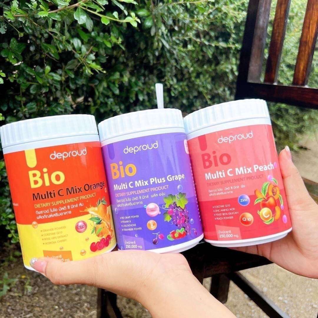 พร้อมส่ง Bio C Mix วิตามินซีสด ชงดื่ม ทานง่าย อร่อย สดชื่นมาก - Twj ...