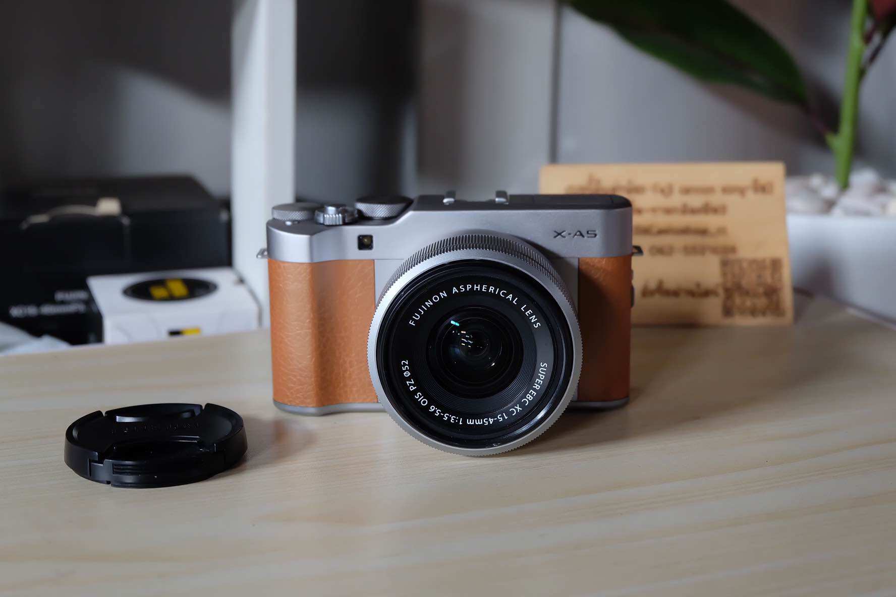 กล้องถ่ายรูป มือ2 รุ่น Fuji xa5 สีคาราเมล 🧡📷🥐 เมนูไทย พร้อมส่ง ราคา 15,690 บาท*ส่งฟรี