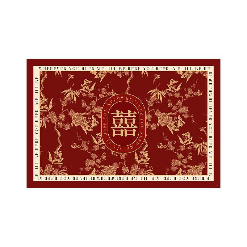 KAIBIDE | Durable No-Wash PVC Leather Entrance Mat Red ราคา 1,872 บาท*ส่งฟรี