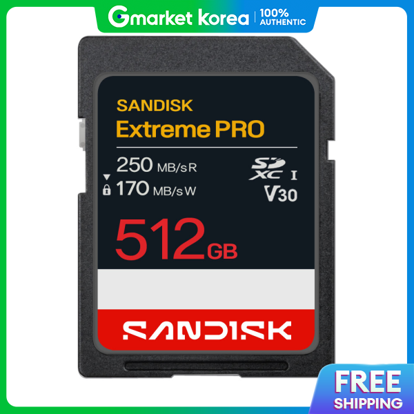 Sandisk | Sandisk Sd Card Extreme Pro 250Mb/S 512Gb Sdsdxxj 2026 New Model El ราคา 7,097 บาท*ส่งฟรี