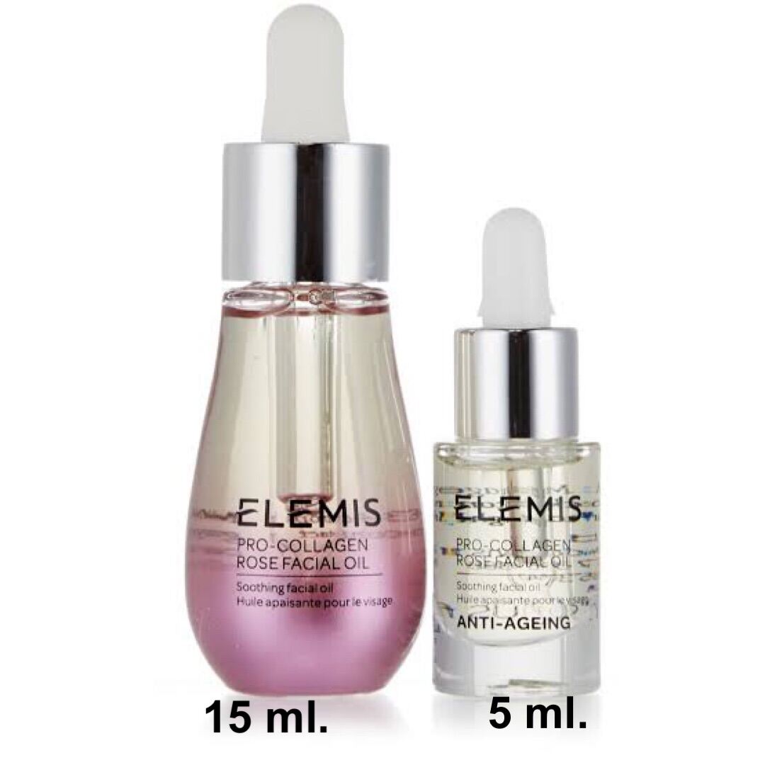 🫧ELEMIS ProCollagen Rose Facial Oil 5ml. Lazada.co.th