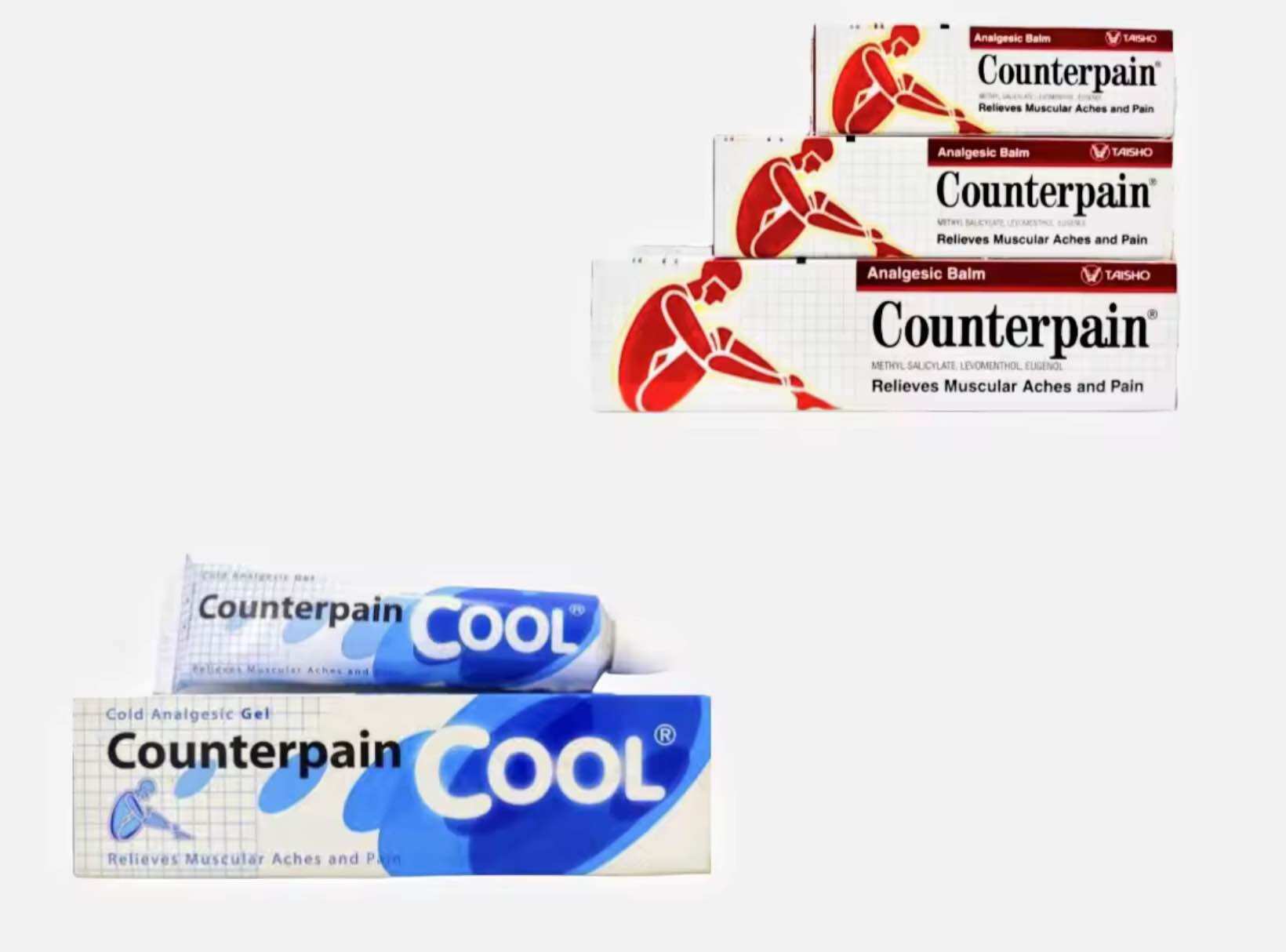 เคาน์เตอร์เพน ขนาด 120 กรัม COUNTER PAINเคาเตอร์ เพน 2 สูตร ขนาด 30 60 ...