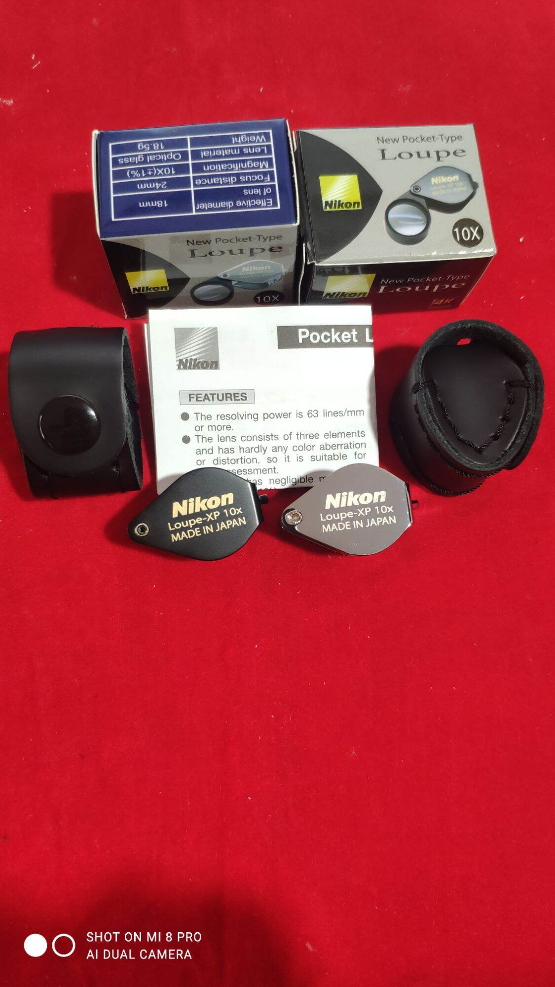 กล้องส่องพระ/เพชร Nikon ULTRA สีเงิน 10X18ส่องได้ชัดเจน แถมฟรีซองหนัง ราคา 399 บาท*ส่งฟรี