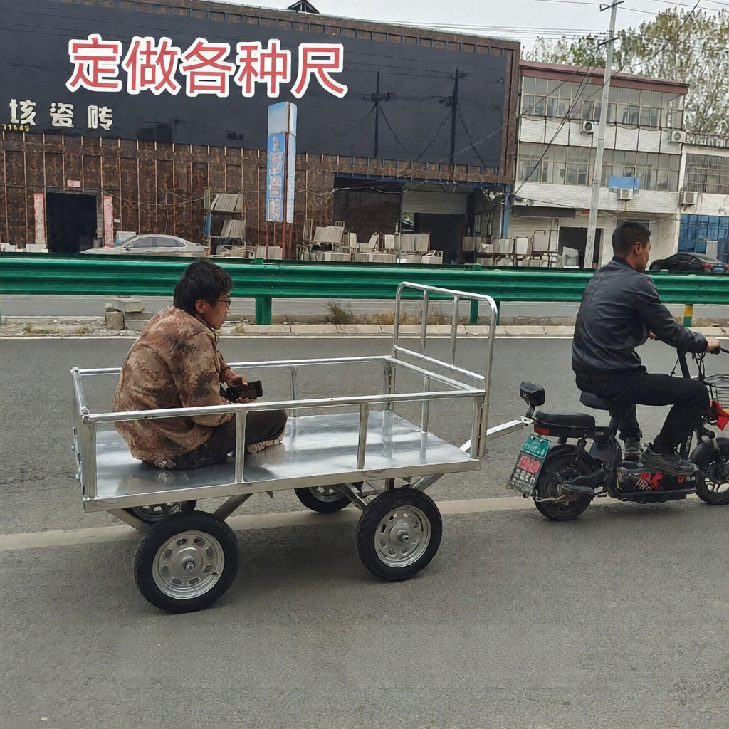 DANBIYIN | Motorcycle Trailing Utility Trailer ราคา 14,443 บาท*ส่งฟรี