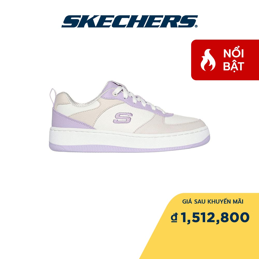 Skechers Nữ Giày Thể Thao Thường Ngày California Pack Sport Court 92 Sweet Rendezvous Air-Cooled Memory Foam - 149768-NTPR