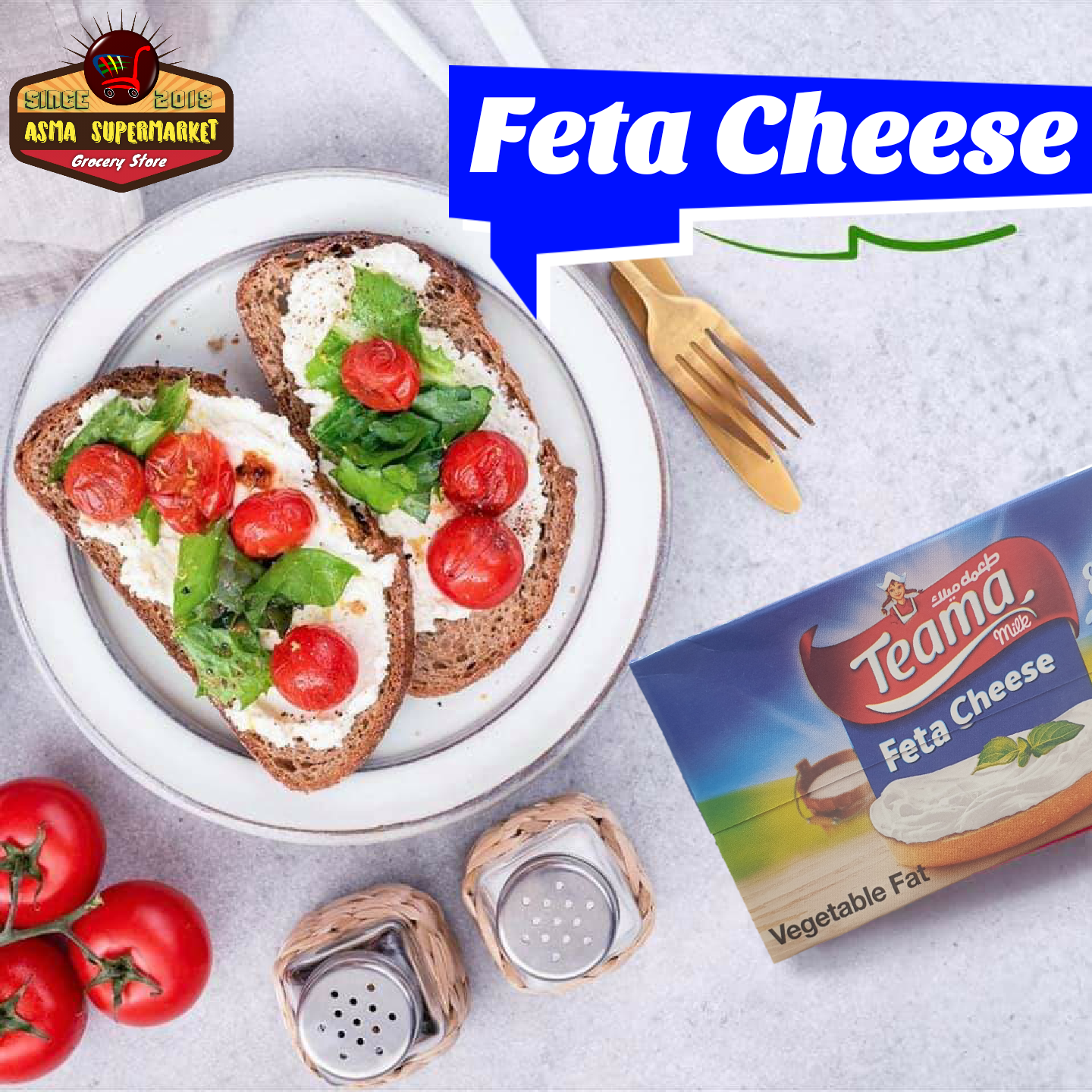 Feta Cheese 250 G { Buy 2 Get 2 Free } ( White Soft Creamy Cheese
