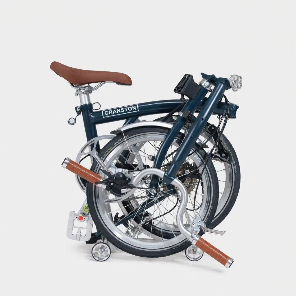 CRANSTON | Night Blue Ultra-light Portable Adult 3-fold Bicycle 16inch 9-speed ราคา 36,705 บาท*ส่งฟรี
