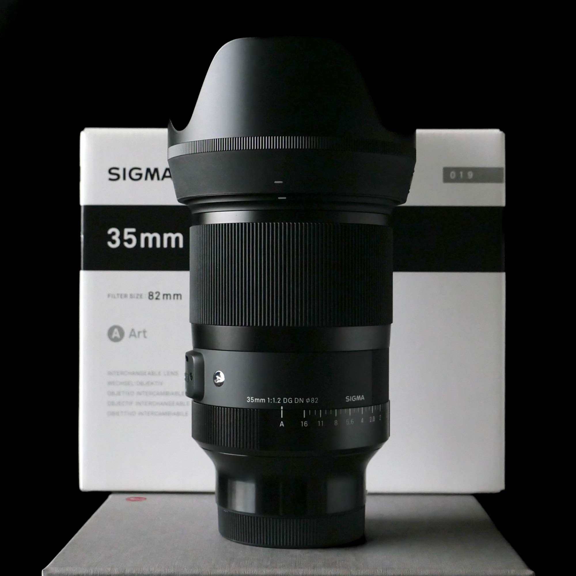 ( Used ) Sigma Lens 35 mm F1.2 DG DN LMount For Panasonic TL SL SL2S