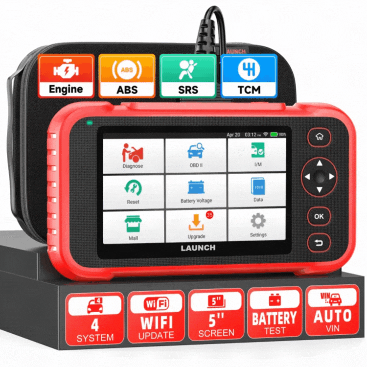 [【2024 7+Reset】LAUNCH X431 CRP123I OBD2 Scanner Check Engine ABS SRS AT Transmission 4 Systems Diagnostic Tool with EPB Oil SAS 7 Reset Functions EOBD JOBD Car Code Reader for Toyota Honda Hyundai Ford Car Diagnosis Tool Free Update,【2025 7+Reset】LAUNCH ราคา 3,782 บาท*ส่งฟรี